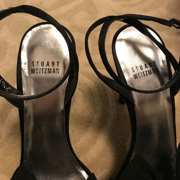 Stuart Weitzman platform sandals with bow - Picture 7 of 7